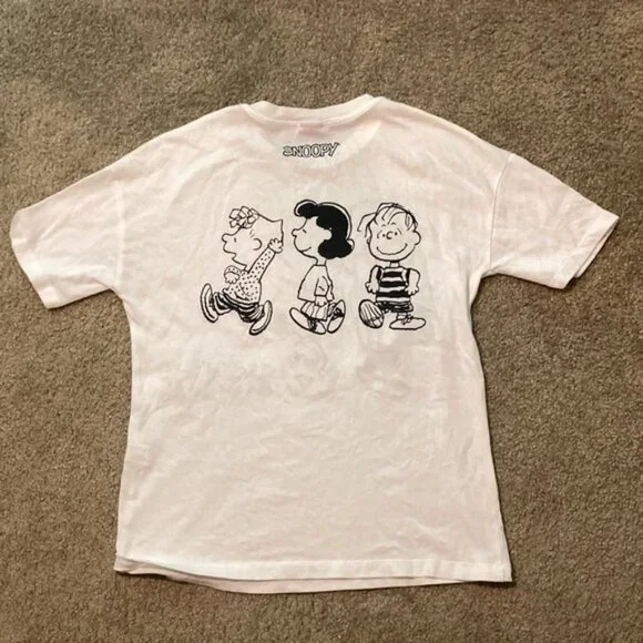 Special Edition, Women’s White Peanuts Graphic T-Shirt